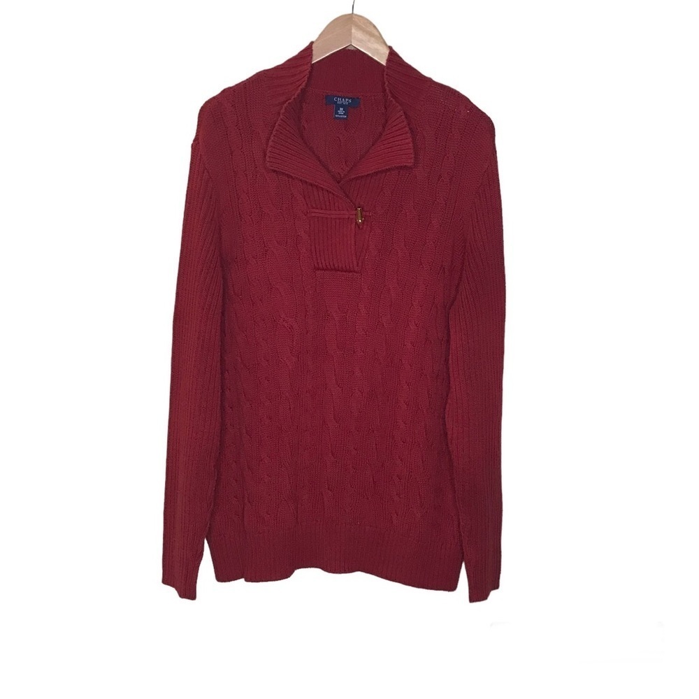 Chaps Women's Red Sweater